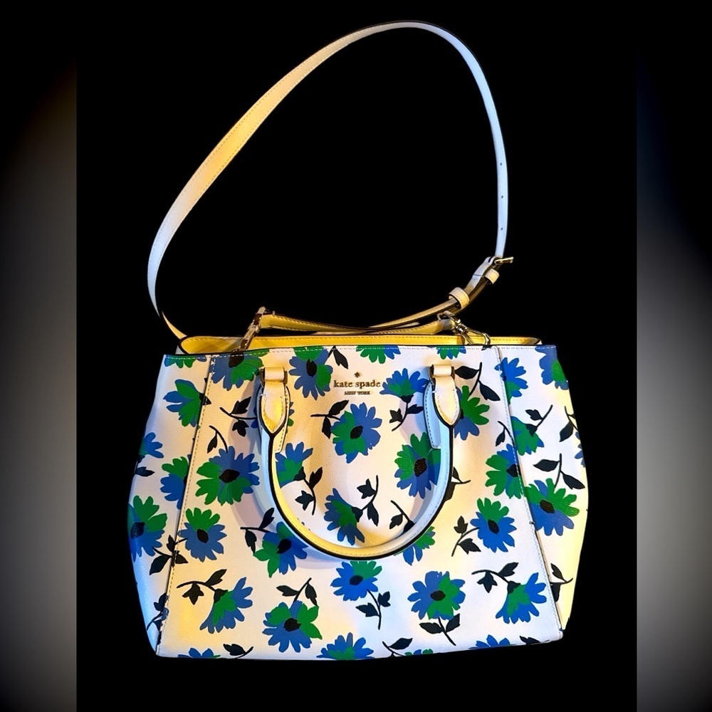 Kate Spade Rare Find Satchel (zipper closure) and Shoulder or Crossbody Bag.